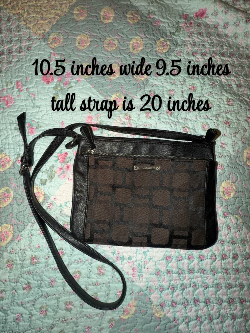 Women’s Nine West Crossbody Bag in Brown and Black